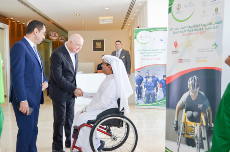 Al Bustan Centre & Residence hosted thedelegates and participants of the Asian Para Youth Games Dubai .